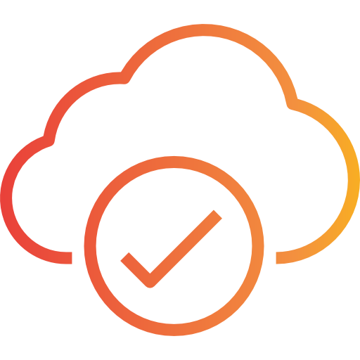 Cloud computing icon