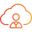 Cloud computing icon 64x64
