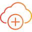 Cloud computing icon 64x64