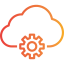 Cloud computing icon 64x64
