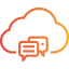 Cloud computing icon 64x64