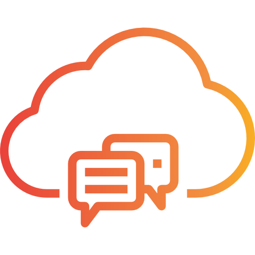 Cloud computing ícono