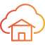 Cloud computing icon 64x64