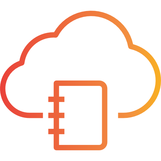 Cloud computing icon