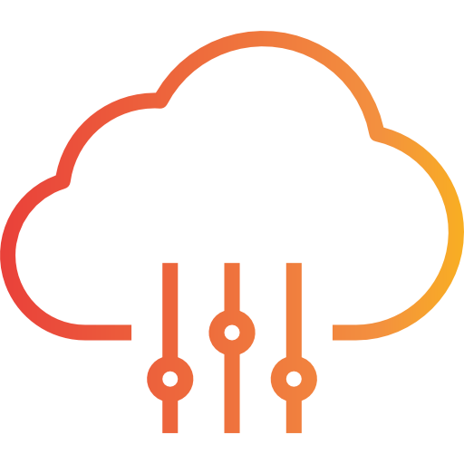Cloud computing icon