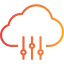 Cloud computing icon 64x64