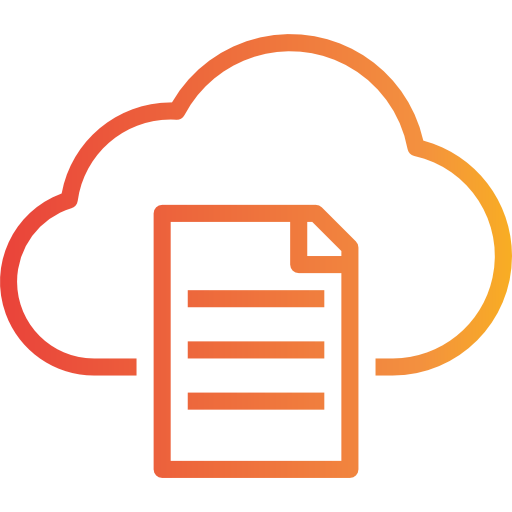 Cloud computing icon