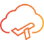 Cloud computing icon 64x64
