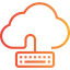 Cloud computing icon 64x64