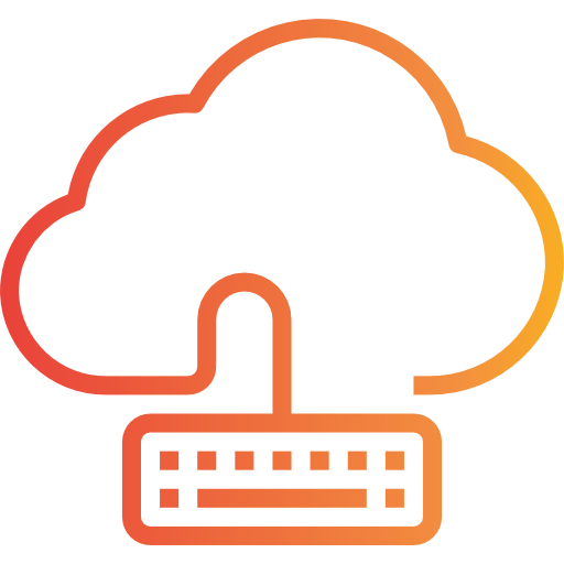Cloud computing icon