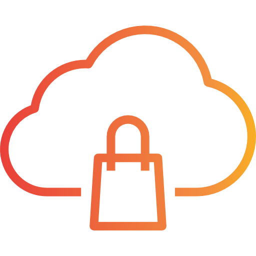 Cloud computing icon