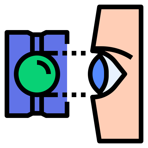 Eye scanner icon
