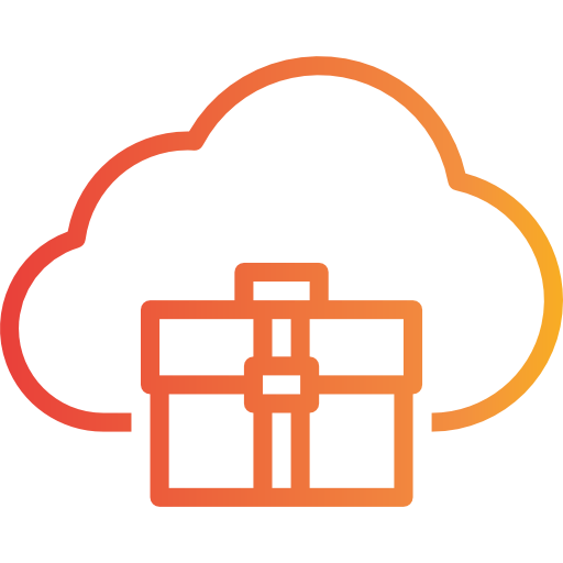 Cloud computing icon