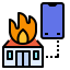 Fire alarm icon 64x64