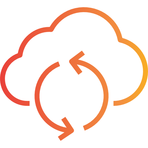 Cloud computing icon
