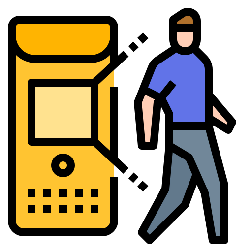 Motion detector icon