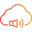 Cloud computing icon 64x64