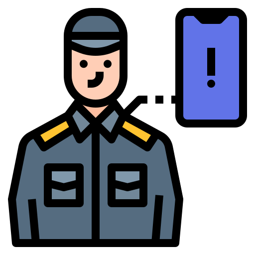 Security guard icon