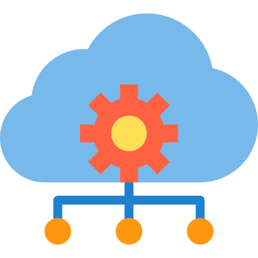 Cloud computing icon
