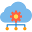 Cloud computing icon 64x64