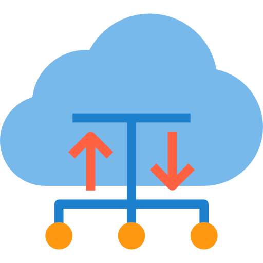 Cloud computing icon