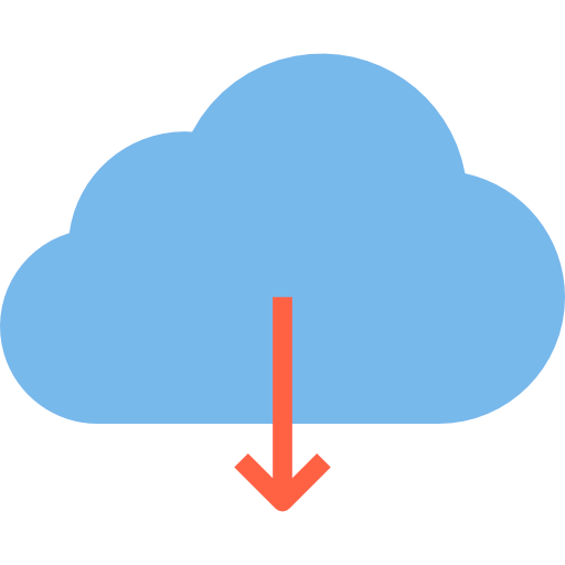 Cloud computing icon