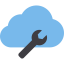 Cloud computing icon 64x64