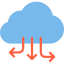 Cloud computing icon 64x64