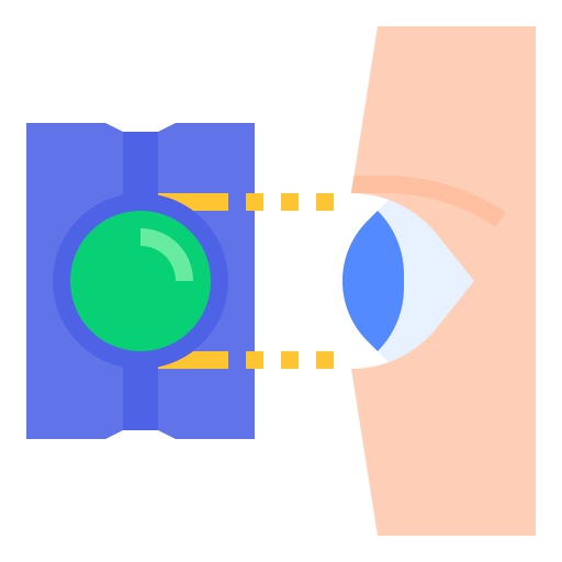 Eye scanner icon