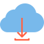 Cloud computing icon 64x64