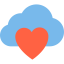 Cloud computing icon 64x64