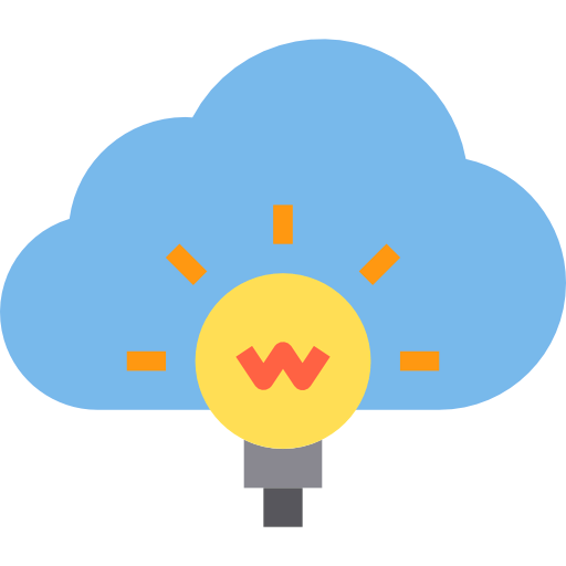 Cloud computing icon