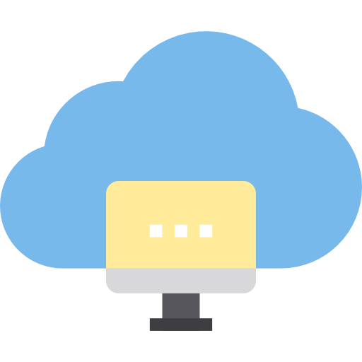 Cloud computing icon