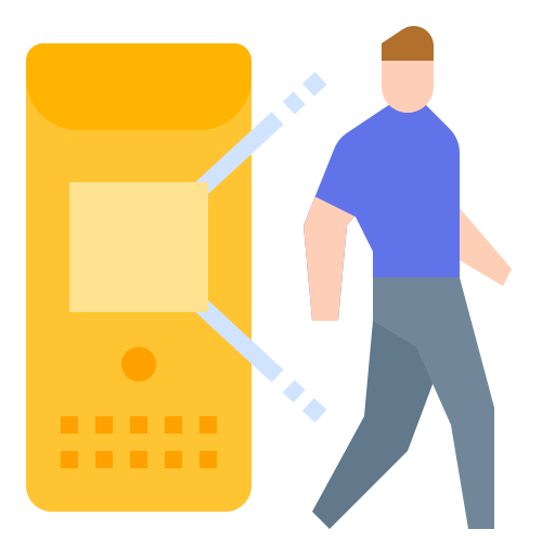 Motion detector icon