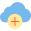 Cloud computing icon 64x64
