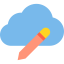 Cloud computing icon 64x64