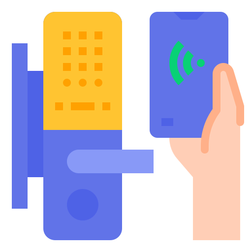 Smart door icon