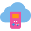 Cloud computing icon 64x64