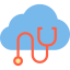 Cloud computing icon 64x64