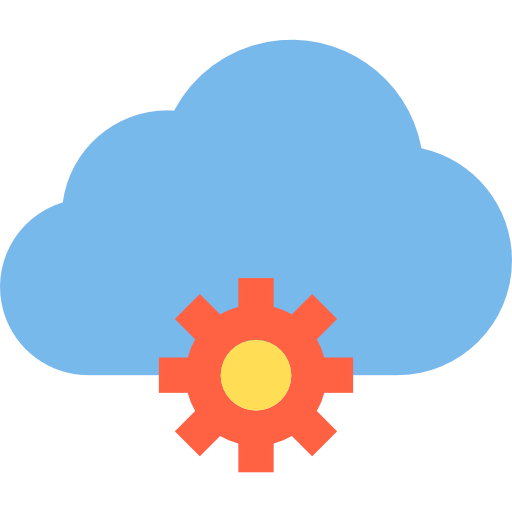 Cloud computing icon