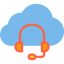 Cloud computing icon 64x64