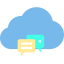 Cloud computing icon 64x64