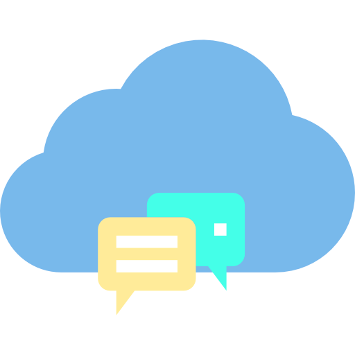 Cloud computing icon