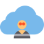 Cloud computing icon 64x64