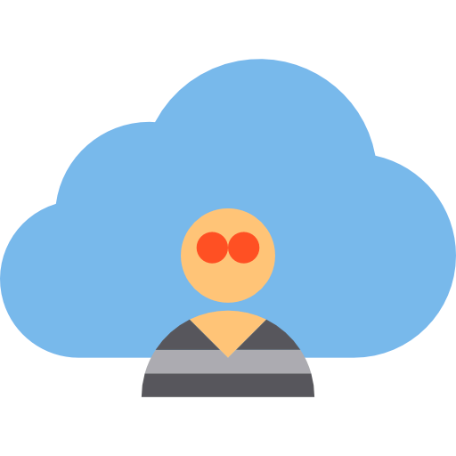 Cloud computing icon