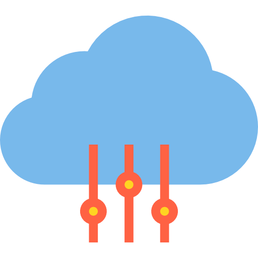 Cloud computing Ikona
