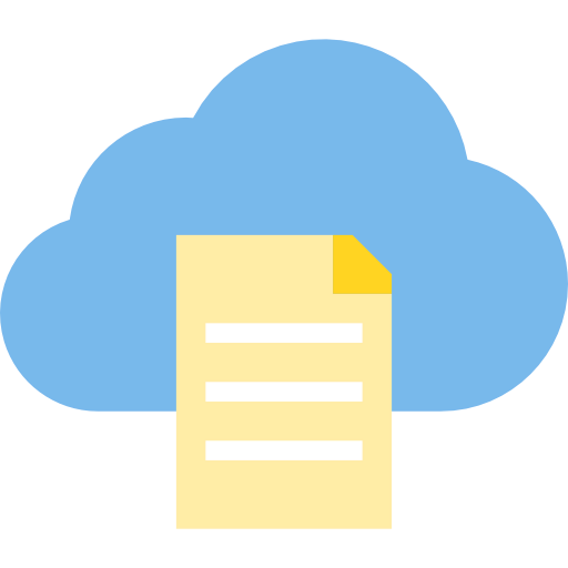 Cloud computing icon