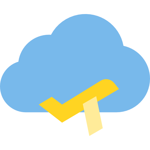 Cloud computing icon