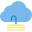 Cloud computing icon 64x64