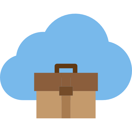 Cloud computing icon